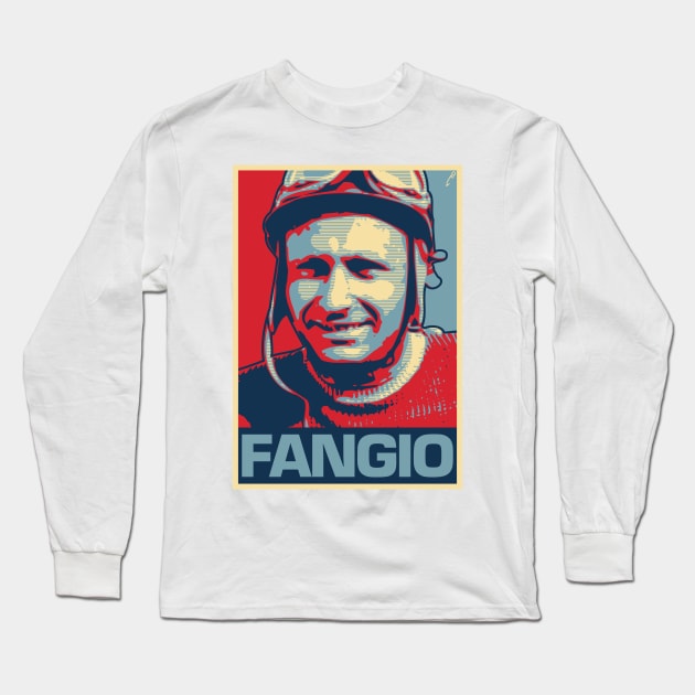 Fangio Long Sleeve T-Shirt by DAFTFISH